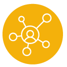 icon of networking connections